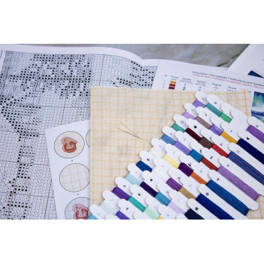 Cross Stitch Kit Luca-S - Northern Lights, B705