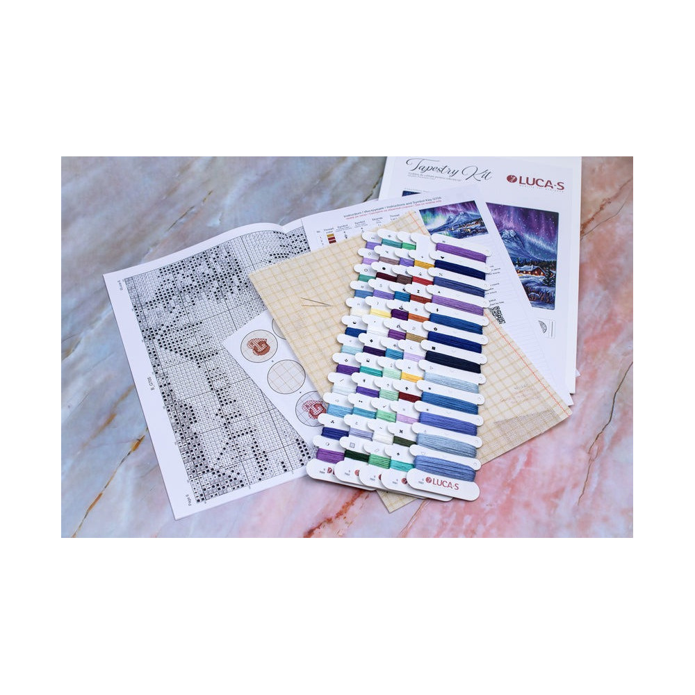 Cross Stitch Kit Luca-S - Northern Lights, B705