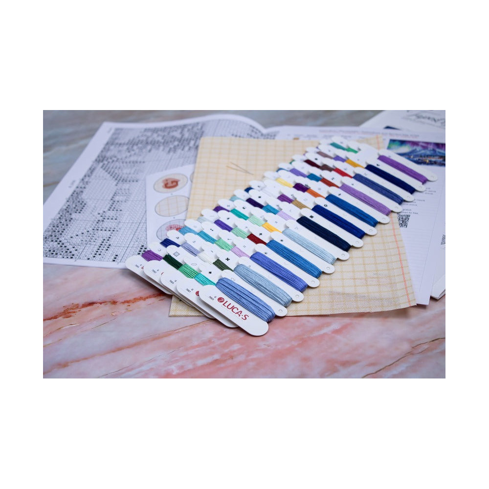 Cross Stitch Kit Luca-S - Northern Lights, B705