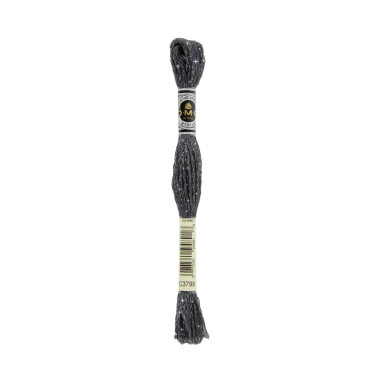 С3799 Muline DMC Etoile Very Dark Pewter Grey