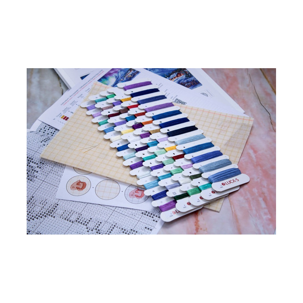 Cross Stitch Kit Luca-S - Northern Lights, B705