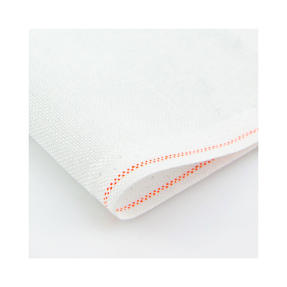 Evenweave Fabric 32ct. Murano Zweigart 3984/100, white Evenweave Fabric 32ct. Murano Zweigart 3984/100, white
