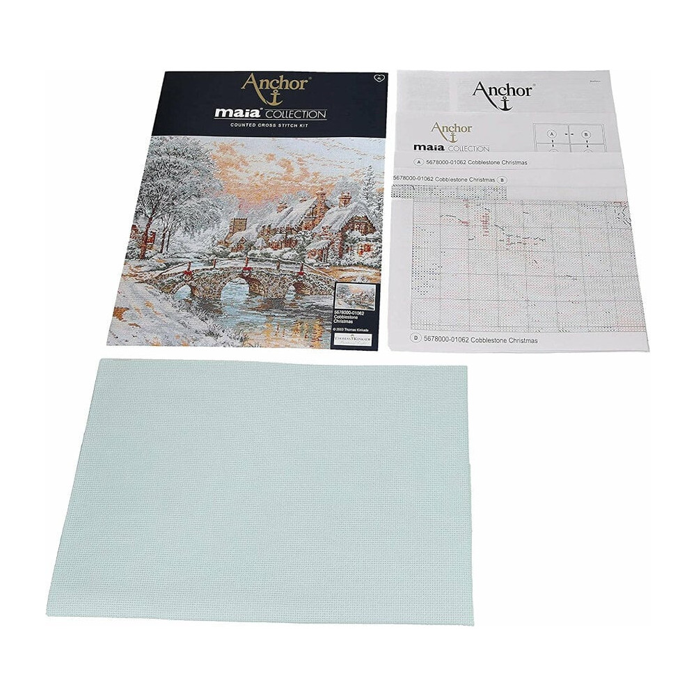 Anchor Maia Cobblestone Christmas Cross Stitch Kit 5678000-01062