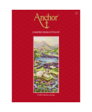 Набор для вышивания хрестиком Highlands Landscape Anchor PCE0816