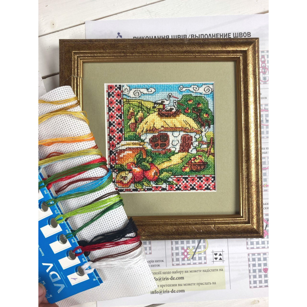 Cross Stitch Kit - Ukraine Hut Honey Spas LADY  01302