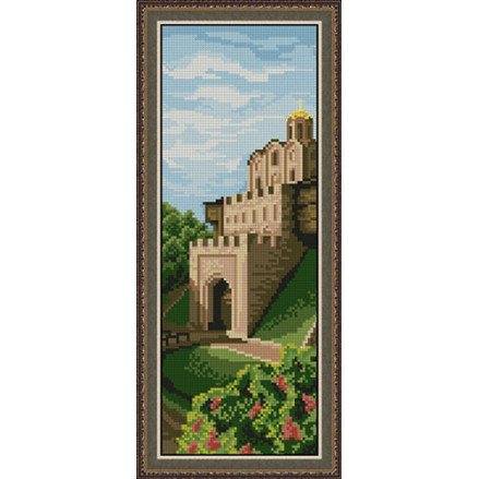 Cross Stitch Kit - Golden Gate LADY  01025