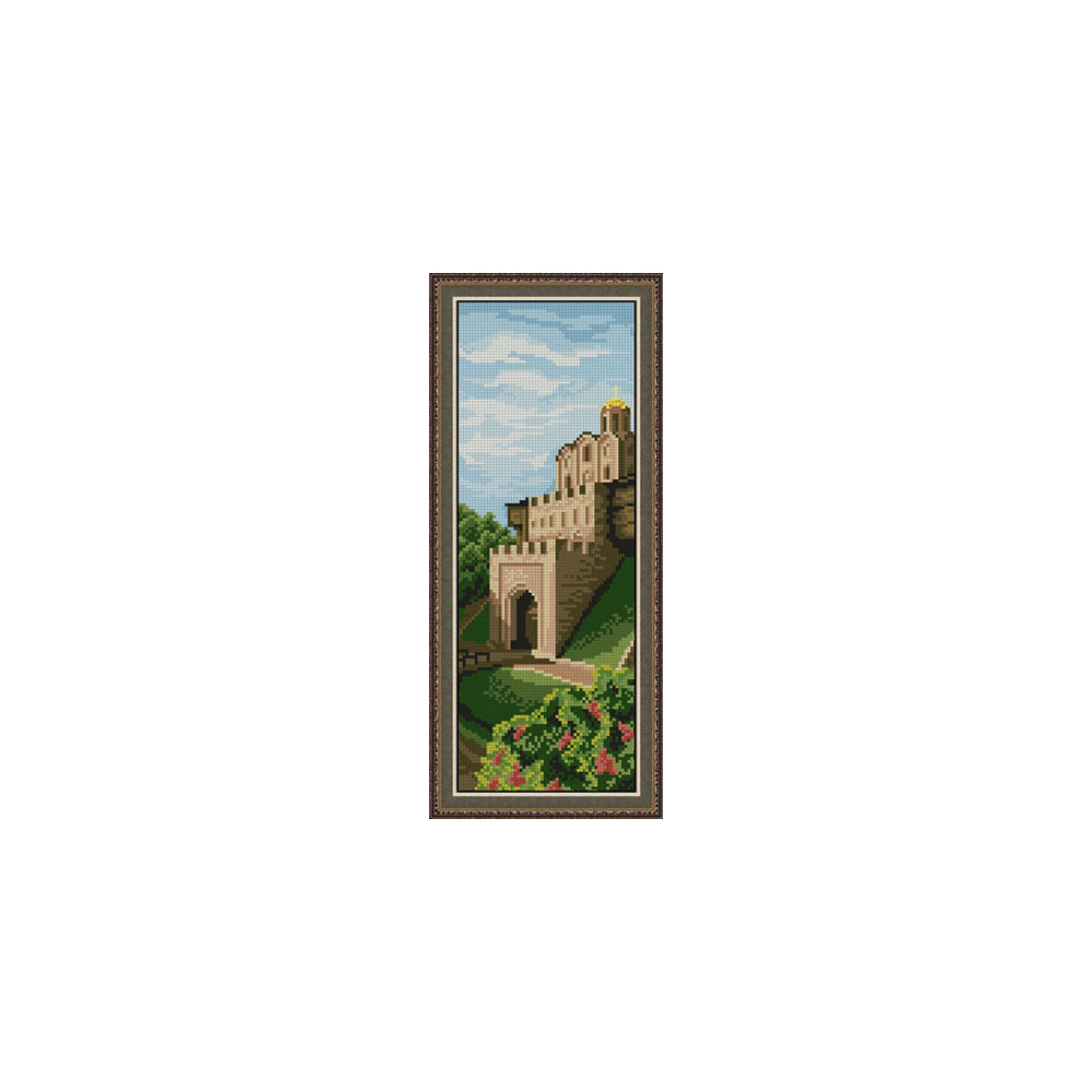 Cross Stitch Kit - Golden Gate LADY  01025