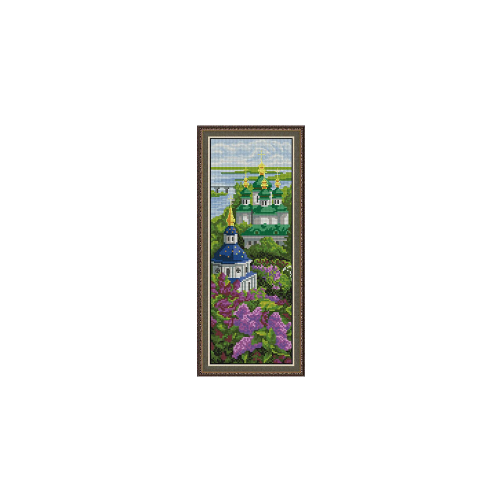 Cross Stitch Kit - Vydubychi Monastery LADY  01027