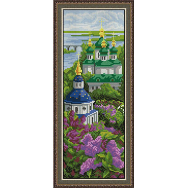 Cross Stitch Kit - Vydubychi Monastery LADY  01027