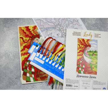 Cross Stitch Kit -Ukrainian Day LADY 01022