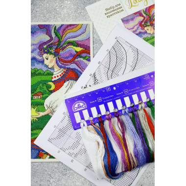Cross Stitch Kit -Ukrainian Night LADY 01023