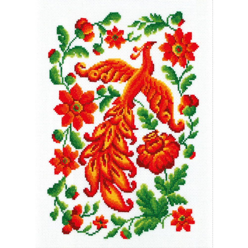 Cross Stitch Kit - Fire Bird LADY  01009