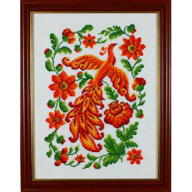 Cross Stitch Kit - Fire Bird LADY  01009