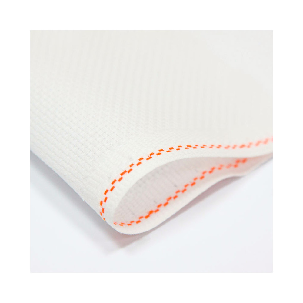 Aida 14 (wide 150 cm), 3424/100 Zweigart, white Aida 14 (wide 150 cm), 3424/100 Zweigart, white