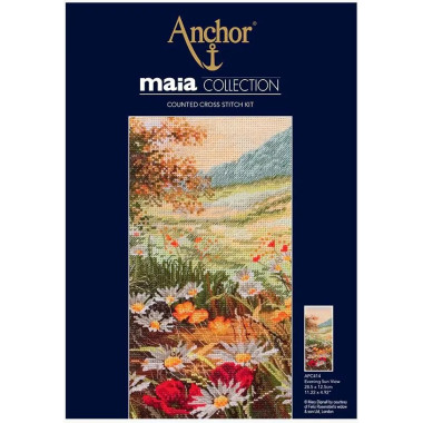 Anchor Maia Evening Sun View Cross Stitch Kit APC414