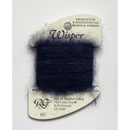 Thread Wisper Rainbow Gallery W95, dark navy blue