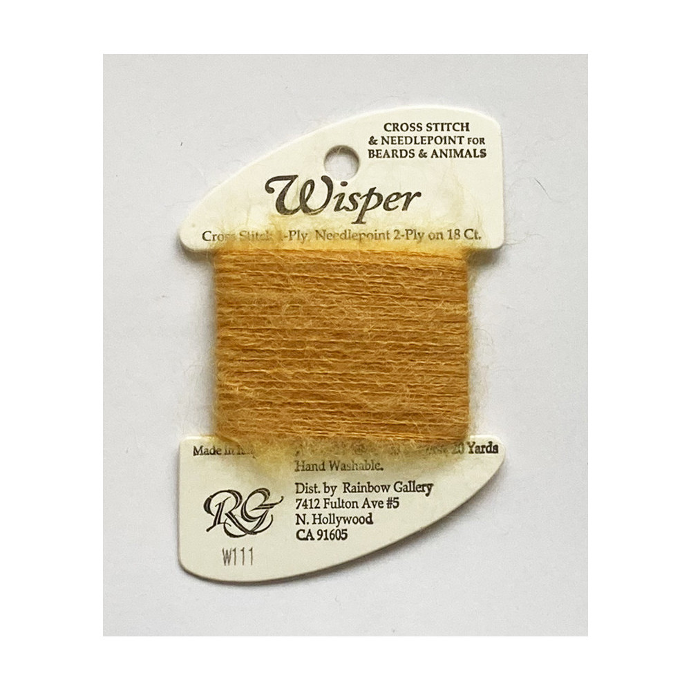 Thread Wisper Rainbow Gallery W111, honey blonde Thread Wisper Rainbow Gallery W111, honey blonde