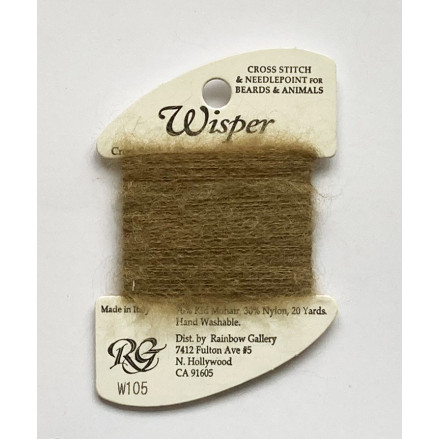 Thread Wisper Rainbow Gallery W105, Nutty