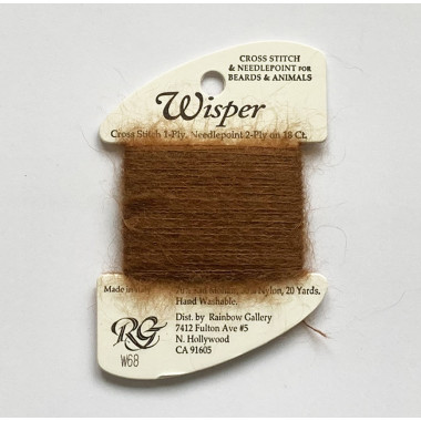 Thread Wisper Rainbow Gallery W68, Dark Tan