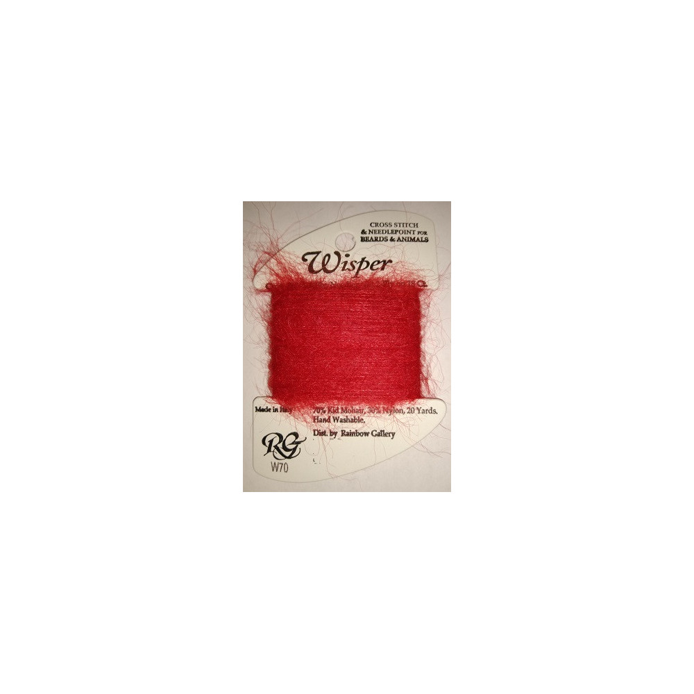 Thread Wisper Rainbow Gallery W70, red Thread Wisper Rainbow Gallery W70, red