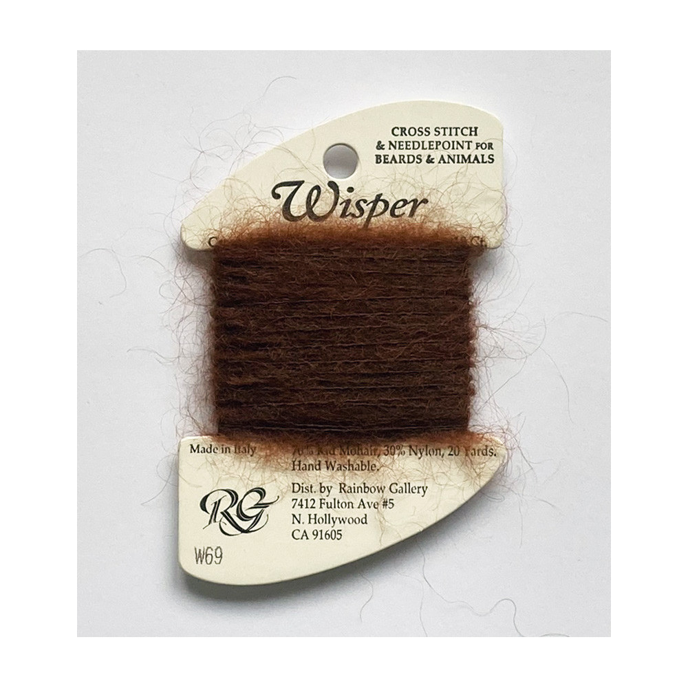 Thread Wisper Rainbow Gallery W69, Mahogany