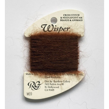 Thread Wisper Rainbow Gallery W69, Mahogany