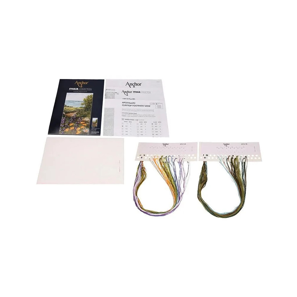 Anchor Maia Clifftop Footpath View Cross Stitch Kit APC415