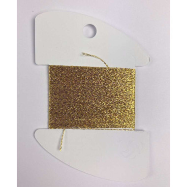 PB01 Metallized Thread Treasure Braid Petite Rainbow Gallery Bright Gold