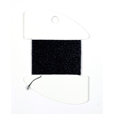 PB05 Metallized Thread Treasure Braid Petite Rainbow Gallery Black