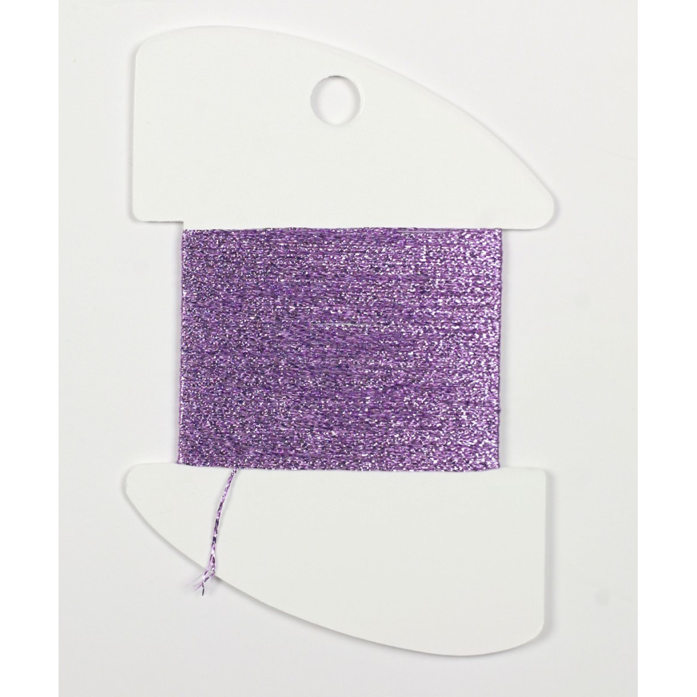 PB12 Metallized Thread Treasure Braid Petite Rainbow Gallery Lavender
