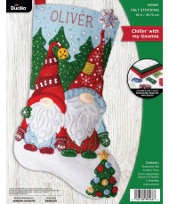 Bucilla ® Seasonal - Felt - Stocking Kits - Chillin' with my Gnomie - 89566E