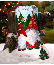 Bucilla ® Seasonal - Felt - Stocking Kits - Chillin' with my Gnomie - 89566E