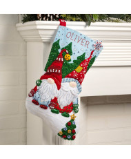 Bucilla ® Seasonal - Felt - Stocking Kits - Chillin' with my Gnomie - 89566E