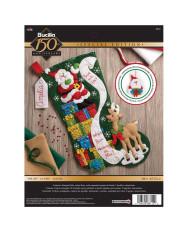 Bucilla ® Seasonal - Felt - Stocking Kits - The List - 86712