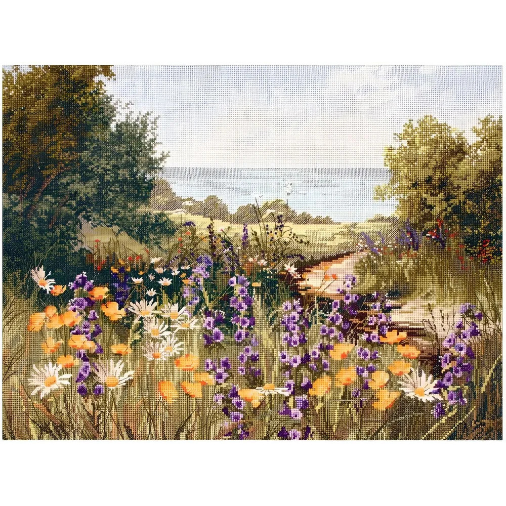 Anchor Maia Clifftop Footpath Cross Stitch Kit APC937 Anchor Maia Clifftop Footpath Cross Stitch Kit APC937