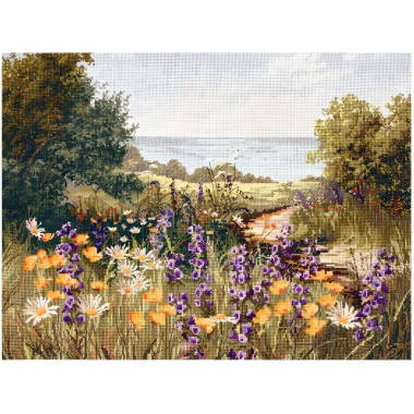 Anchor Maia Clifftop Footpath Cross Stitch Kit APC937
