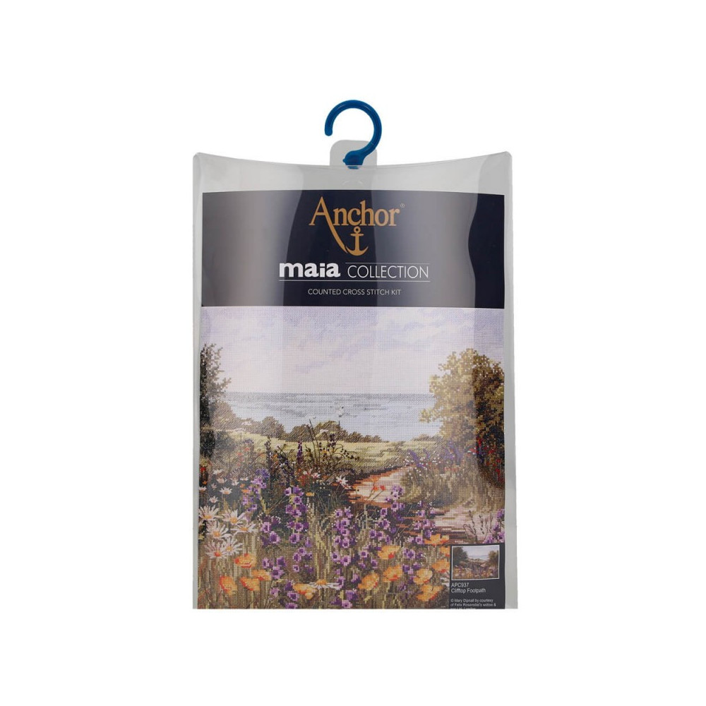 Anchor Maia Clifftop Footpath Cross Stitch Kit APC937