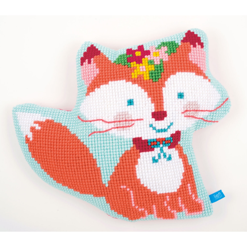 Pillow Embroidery Kit Small fox, Vervaсo PN-0155337 Pillow Embroidery Kit Small fox, Vervaсo PN-0155337