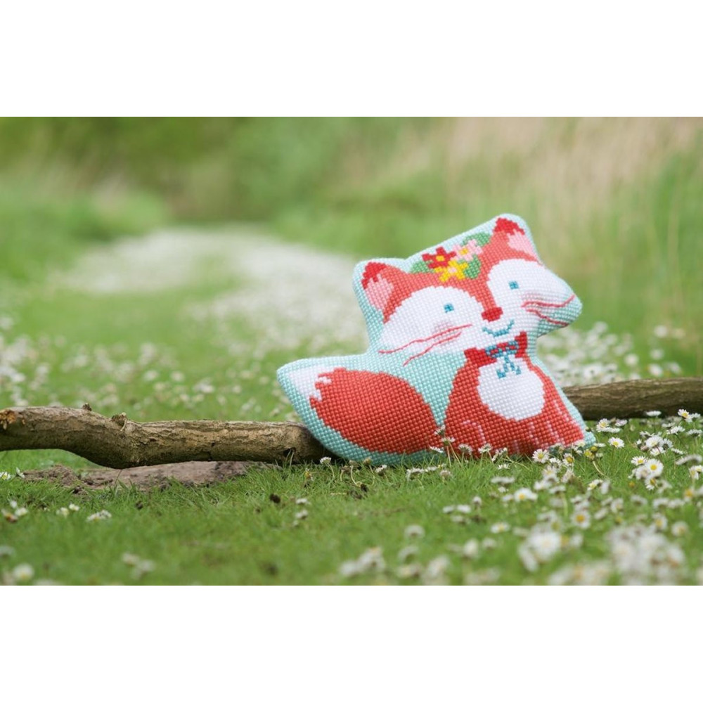 Pillow Embroidery Kit Small fox, Vervaсo PN-0155337