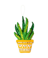 Набір для фетрової аплікації  Felt - Ornament Kits - Holiday Houseplants - 89634E