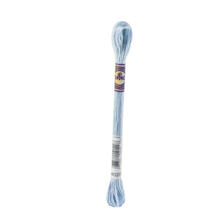 4020 DMC 6-Strand Embroidery Color Variations Tropical Waters