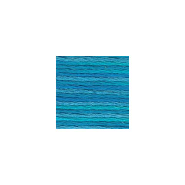 4022 DMC 6-Strand Embroidery Color Variations Mediterranean Sea