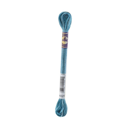 4025 DMC 6-Strand Embroidery Color Variations Caribbean Bay