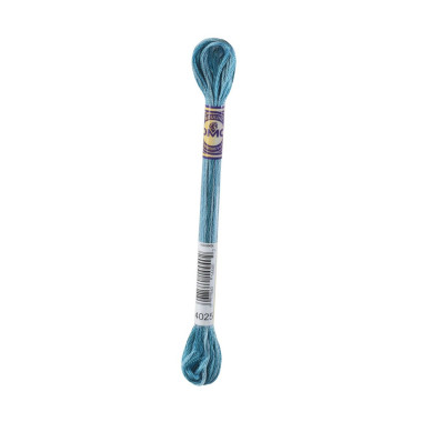 4025 DMC 6-Strand Embroidery Color Variations Caribbean Bay