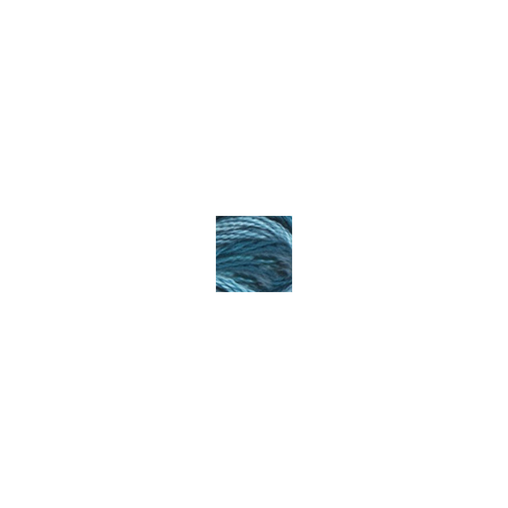 4025 DMC 6-Strand Embroidery Color Variations Caribbean Bay