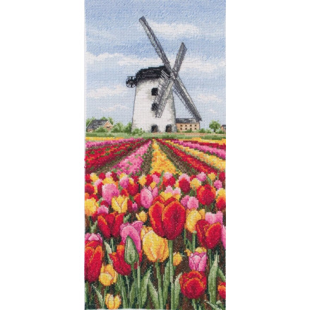 Набор для вышивания крестом Anchor Dutch Tulips (Голландские тюльпаны) PCE0806