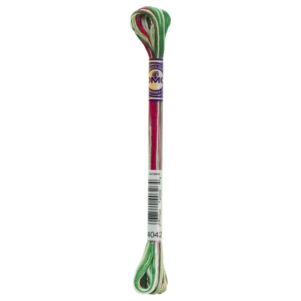 4042 DMC 6-Strand Embroidery Color Variations Very Merry