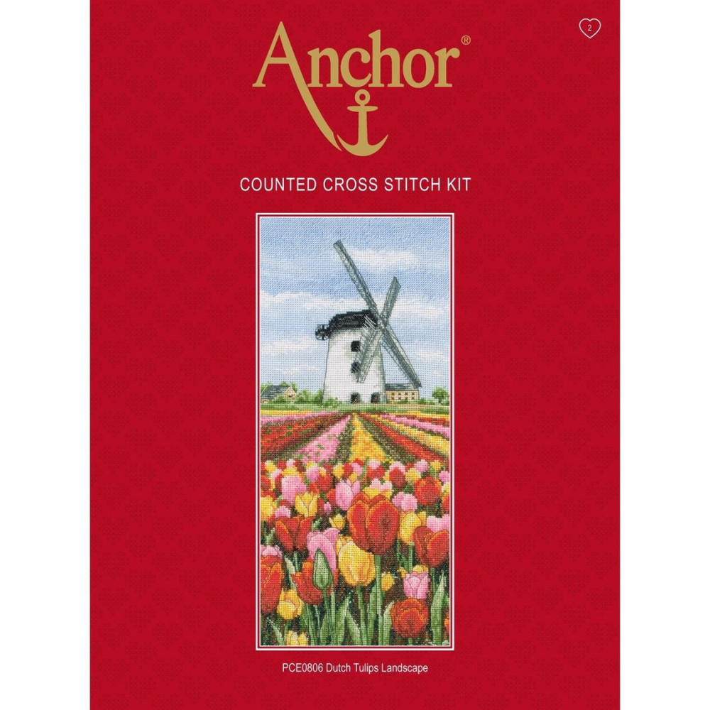 Anchor Dutch Tulips Cross Stitch Kit PCE0806