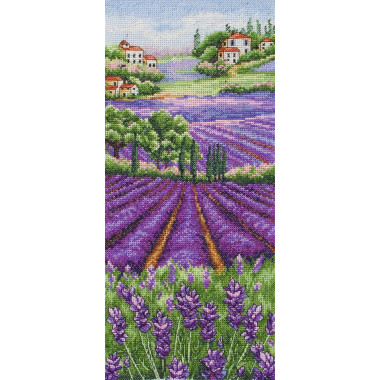 Anchor Provence Lavender Cross Stitch Kit PCE0807