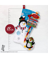 Bucilla ® Seasonal - Felt - Stocking Kits - Destination North Pole - 89594E